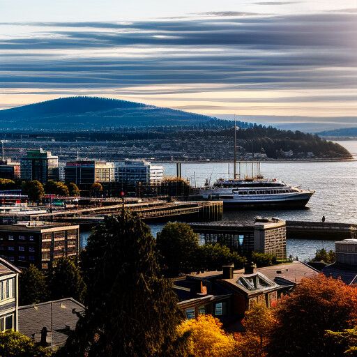 Victoria skyline