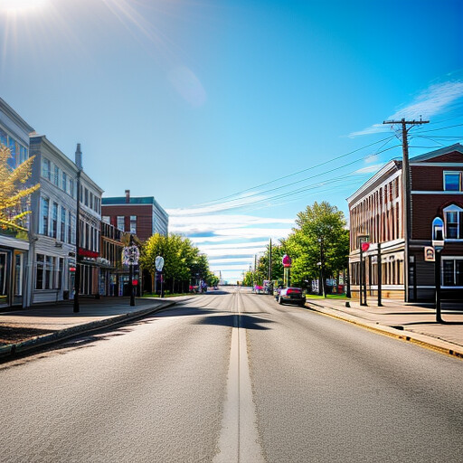 Fredericton skyline